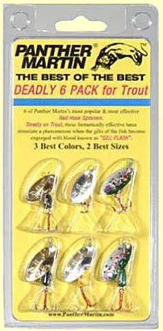 Panther Martin Best of the Best Kit：DEADLY 6 PACK